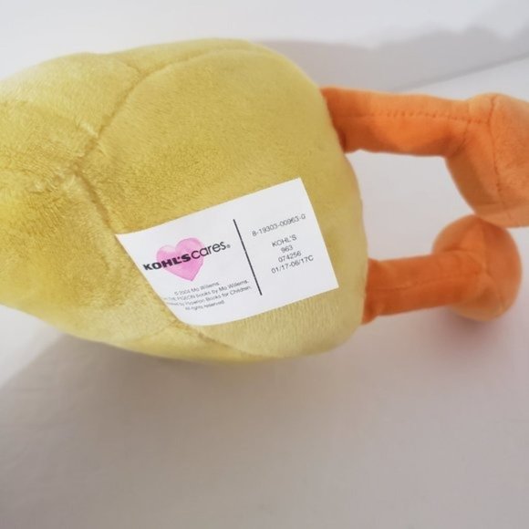 Kohls Care Stuffed Plush Chick Duck Big Head Big Eye Balls 14" - Picture 3 of 6